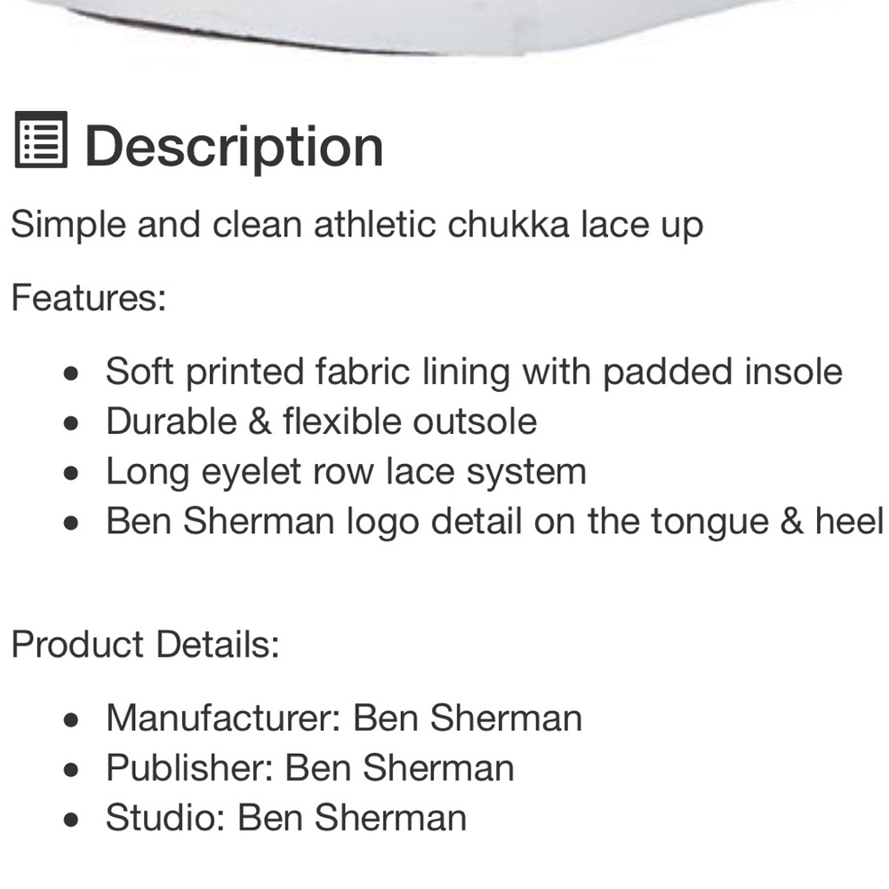 ❤️SOLD❤️Ben Sherman Bradford Chukka Grey Mens Shoe - Picture 6 of 6